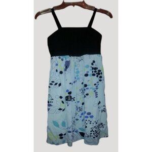 * KITTY Black Print Sundress Girls MEDIUM Size 10-12